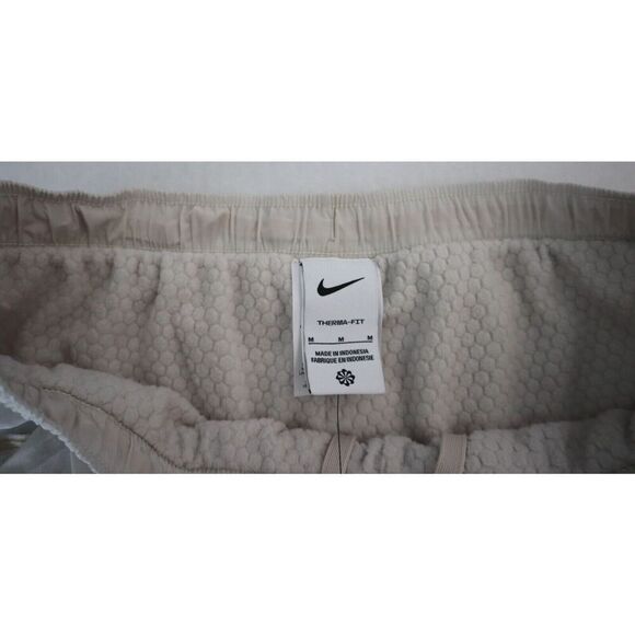 Nike FN2391-104 Men's Sz M Beige/White Therma-Fit Repel Soccer Jogger Pants - Picture 10 of 13